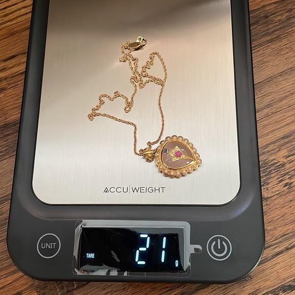 Beautiful K18 Heart Gold Necklace ~ Japan Gold❤️ - Picture 12 of 16